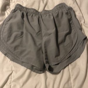 Grey athletic shorts. Size medium.